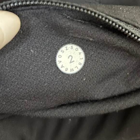 Lululemon Pace Rival Crop *Full-On Luxtreme 22" Black - Picture 10 of 13